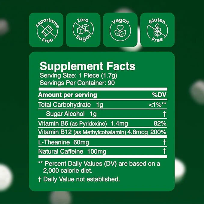 Neuro Gum Energy and Focus Extra Strength Spearmint