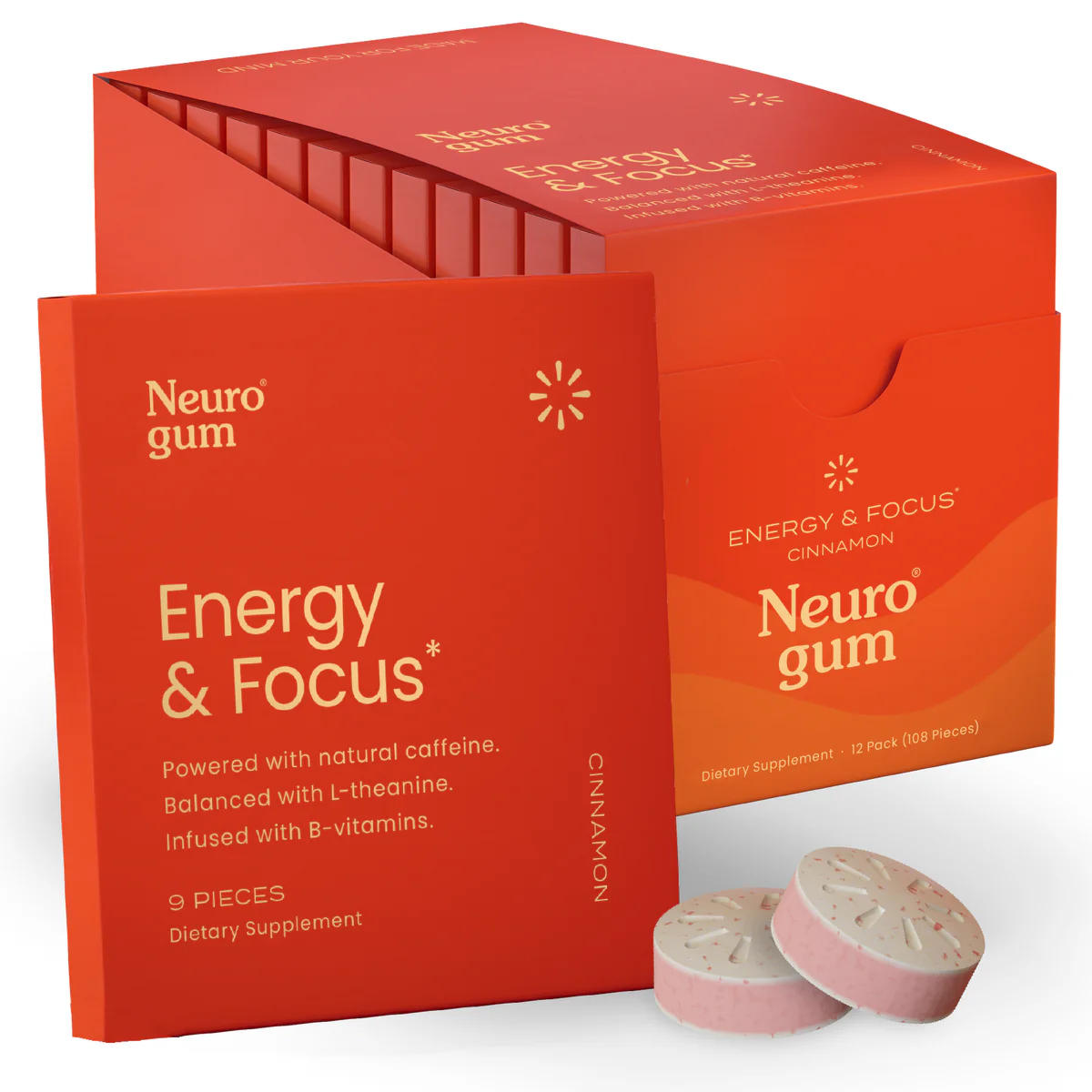 Neuro Gum Energy and Focus Cinnamon